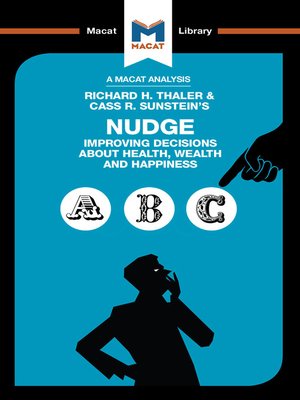 cover image of An Analysis of Richard H. Thaler and Cass R. Sunstein's Nudge